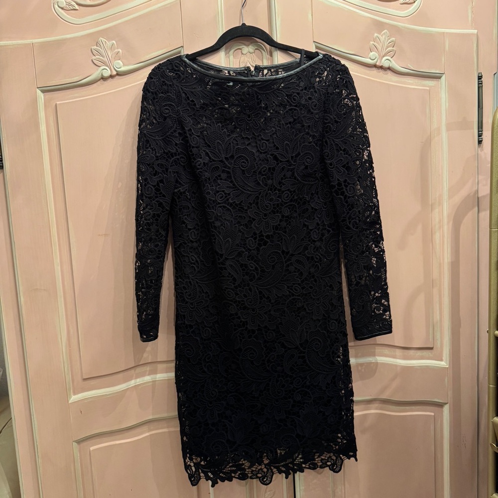 Ralph Lauren Collection Black Lace Dress